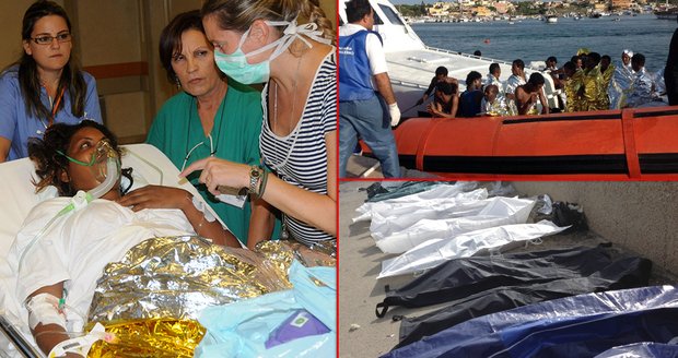 U Itálie ztroskotala loď: Moře vyplavilo stovky těl
