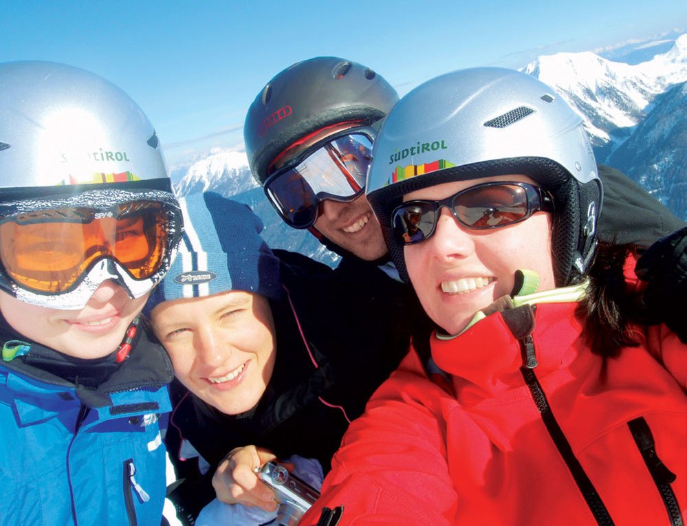 Jižní Tyrolsko: Nechte lyže doma a užijte si výhled na zasněžené horské velikány z teplé vířivky či michelinské restaurace