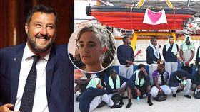 Salvini protlačil svou, italští poslanci schválili přísný zákon o bezpečnosti a migraci. Kapitánům lodí s migranty, jako je Carola Racketeová, hrozí milionové pokuty.