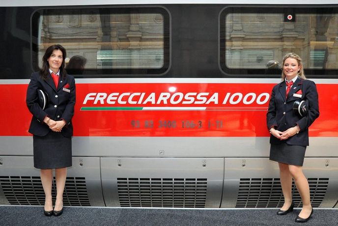 italský rychlovlak Frecciarossa