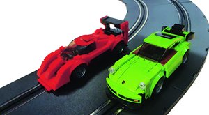 Postavit a závodit: Autodráhy + LEGO