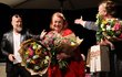 Po premiéře oslavovaly Iva a Sabina společně. Po premiéře oslavovaly Iva a Sabina společně.