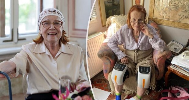 Iva Janžurová (84) trpí: Přístroje proti bolesti!