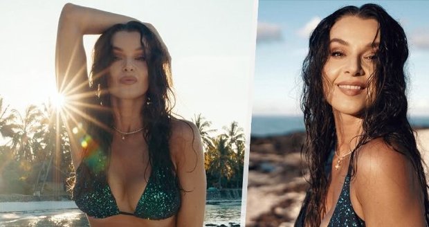 Nestárnoucí Kubelková (48) rozpálila Mauricius: Bohyně Iva!