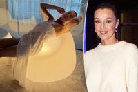 Lázeňská provokace Ivy Kubelkové: Nahá a průsvitná
