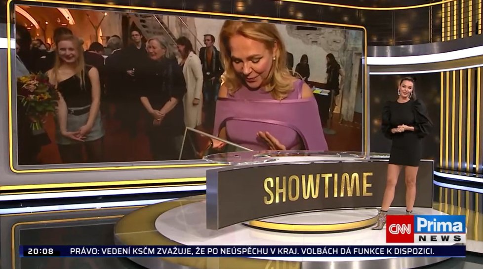 Premiéra Ivy Kubelkové v pořadu Showtime