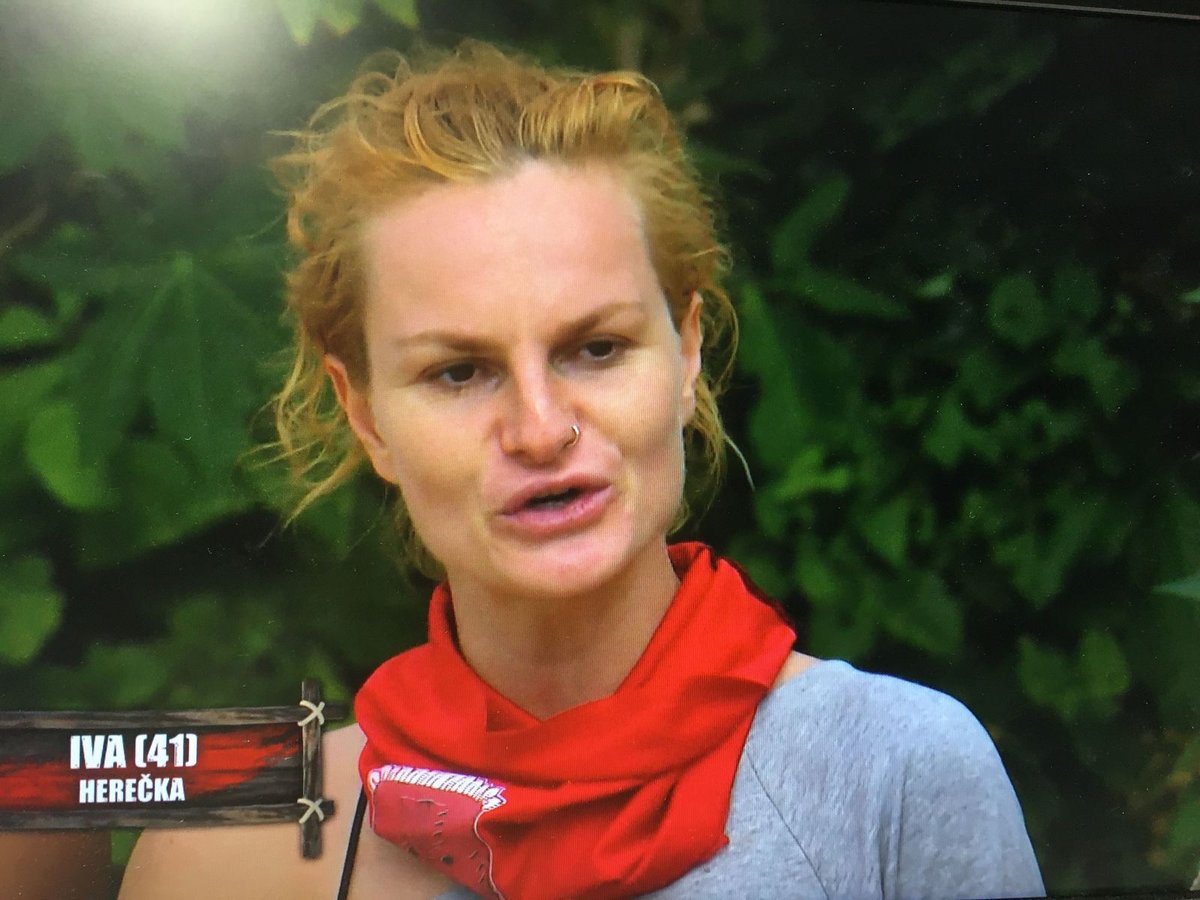 Iva Pazderková v reality show Survivor