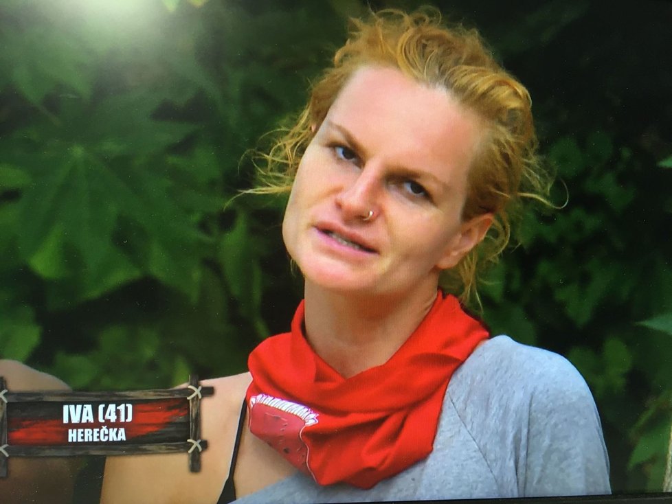 Iva Pazderková v reality show Survivor