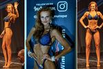 Iva Pazderková na soutěži Bikini fitness 2021