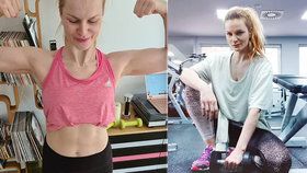 Herectví pověsila na hřebík? Z Ivy Pazderkové je svalnatá fitness bohyně!