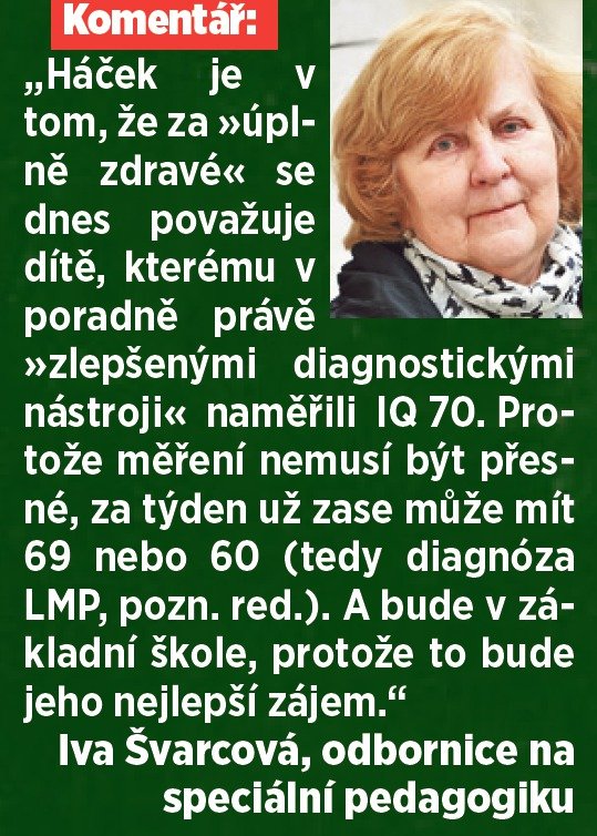 Iva Švarcová.