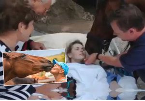 Iva nešťastně upadla z koně. Pád jí jednou pro vždy změnil život.