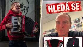 Bartoš přišel o harmoniku! Akordeon mu ukradli přímo z kufru auta
