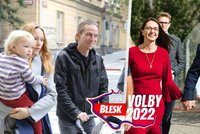Fiala i Bartoš s manželkami, Babiš bez Moniky a hrdí politici s dětmi: Rodinná pouta u voleb 2022
