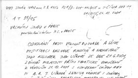 Utajená korespondence Ivana Jonáka. Takto si stěžoval na rozsudek soudkyně.