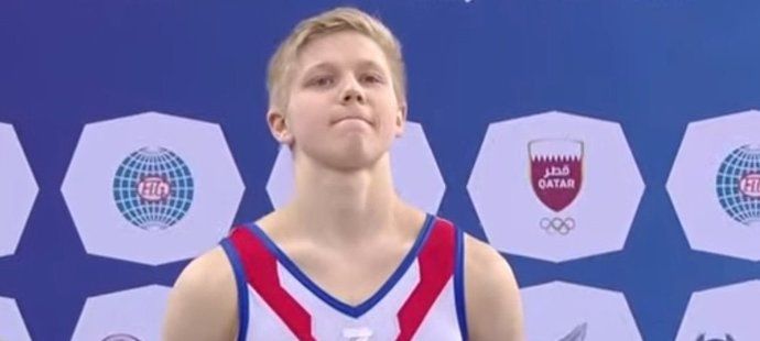 Ruský gymnasta Ivan Kuljak pohoršil svět svým gestem.