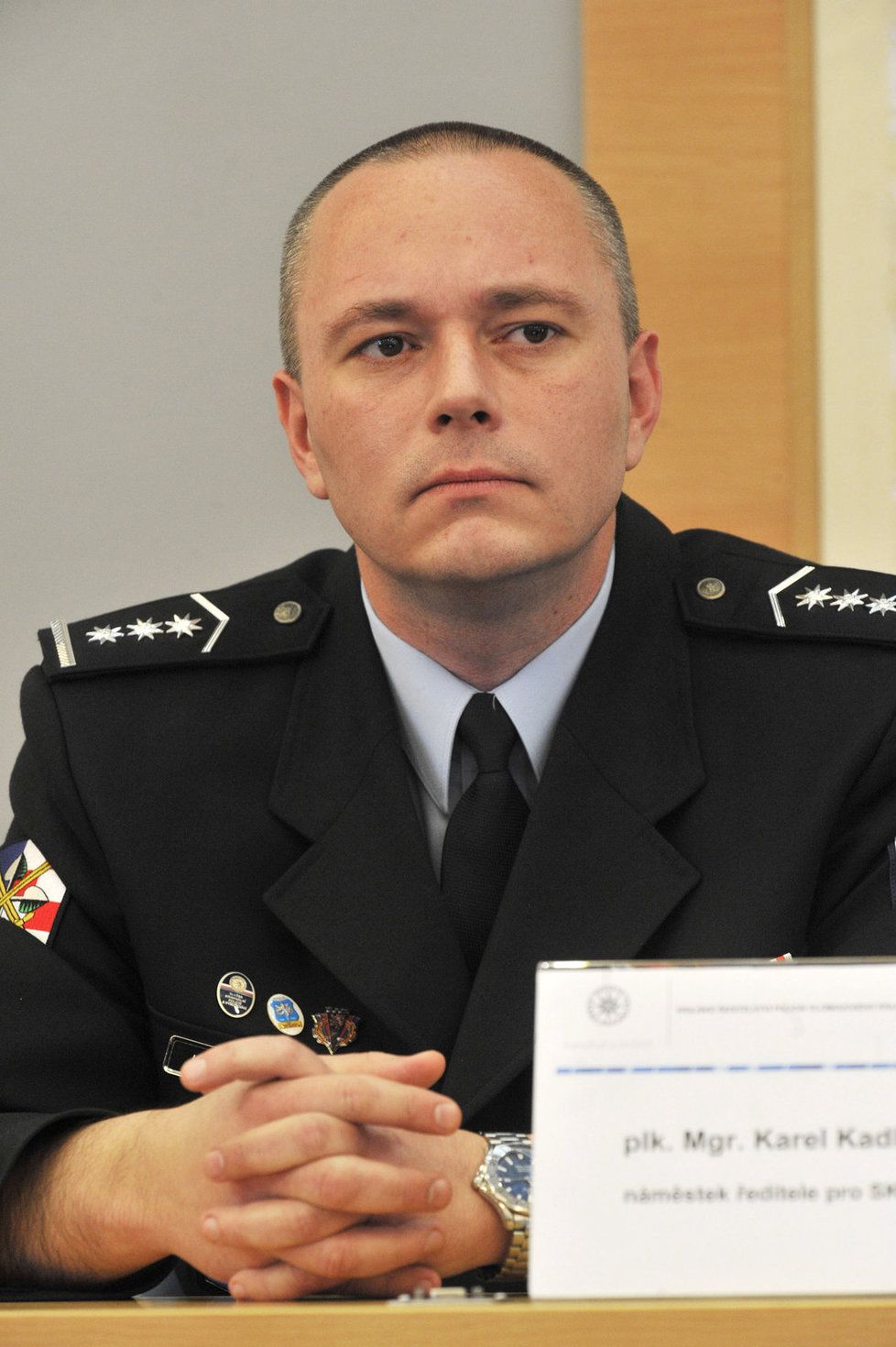 Karel Kadlec, náměstek ředitele policie Olomouckého kraje
