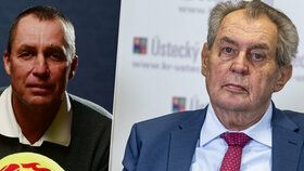 Zeman vyznamená nedoceněného emigranta Lendla: Konečně metál!