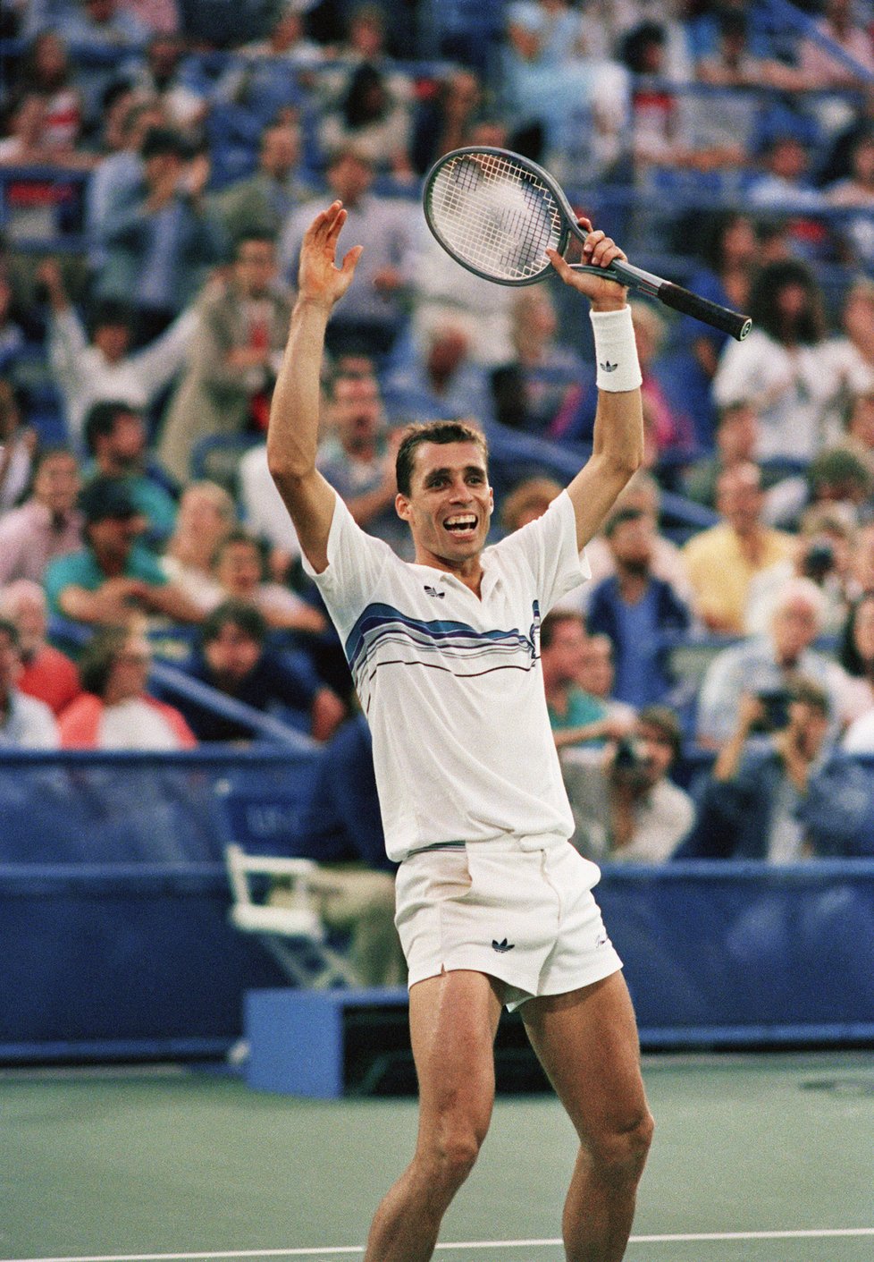 Takhle se Ivan Lendl radoval při turnajích