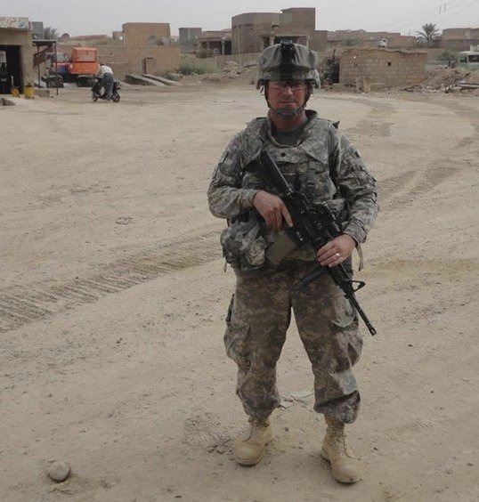 Lopez sloužil čtyři měsíce v Iráku.