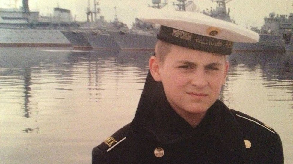 Ivan Mišukov jako námořník