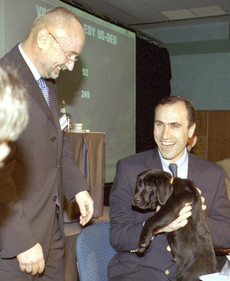 Ivan Pilip v roce 2002, kdy byl členem Unie svobody. O dva roky později se stal poprvé ministrem.