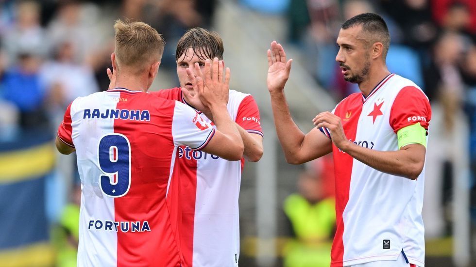 Hrdinou zápasu Slavie ve Varnsdorfu se stal Ivan Schranz