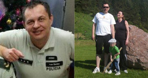 Policistu Ivana zabila před Vánoci rakovina: Pomozte vdově se synem, vyzvali kolegové
