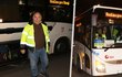 Ivan Vyskočil přivezl autobusem volyňské Čechy z Ukrajiny postižené válkou.