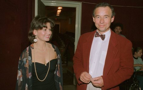 1993. Ivana Andrlová s Ivanem Vyskočilem