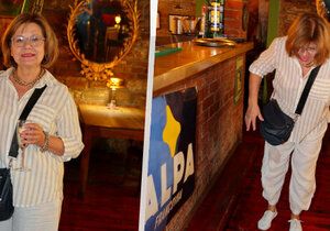 Rozjetá Ivana Andrlová na mejdanu hvězd: Ze skleničky zbyly jen střepy!