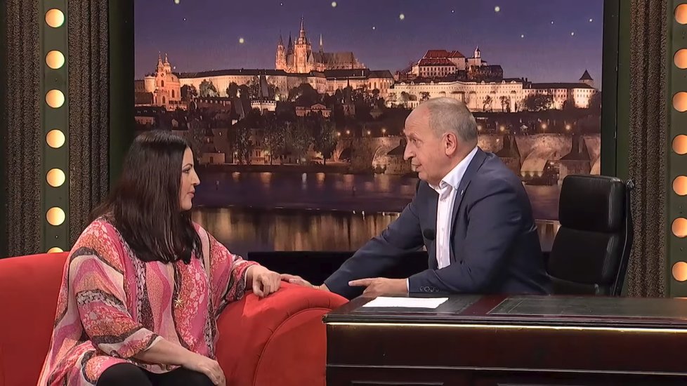 Historicky první novodobá Miss Ivana Christová byla hostem v Show Jana Krause.