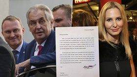 Ivana Gottová poslala prezidentovi Zemanovi dopis plný bolesti: Tohle jsem nečekala!