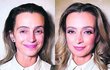 Před a poté, co si Ivaninu tvář vzala do parády maskérka! 