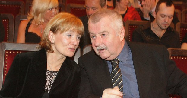 Ladislav Potměšil s manželkou Jaroslavou