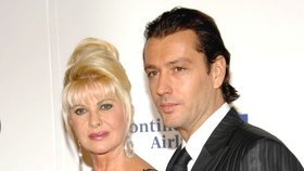 Ivana Trump a Rossano Rubicondi.