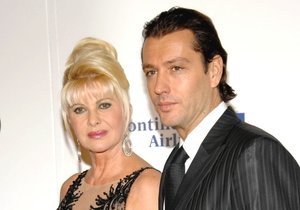 Ivana Trump a Rossano Rubicondi.