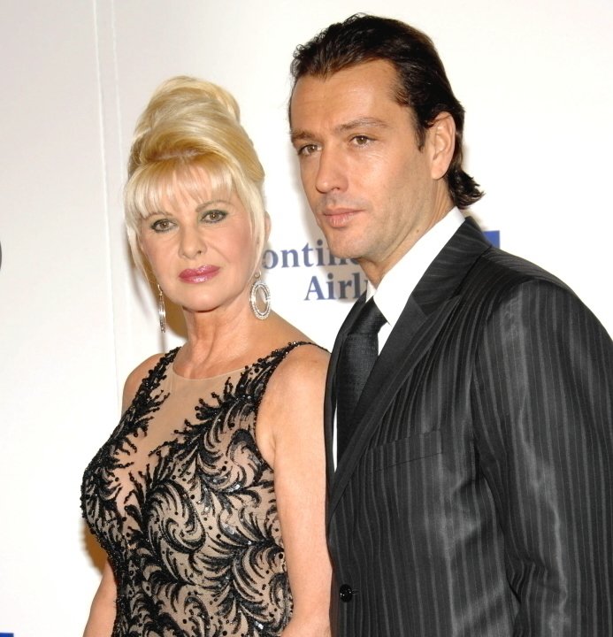 Ivana Trump a Rossano Rubicondi.