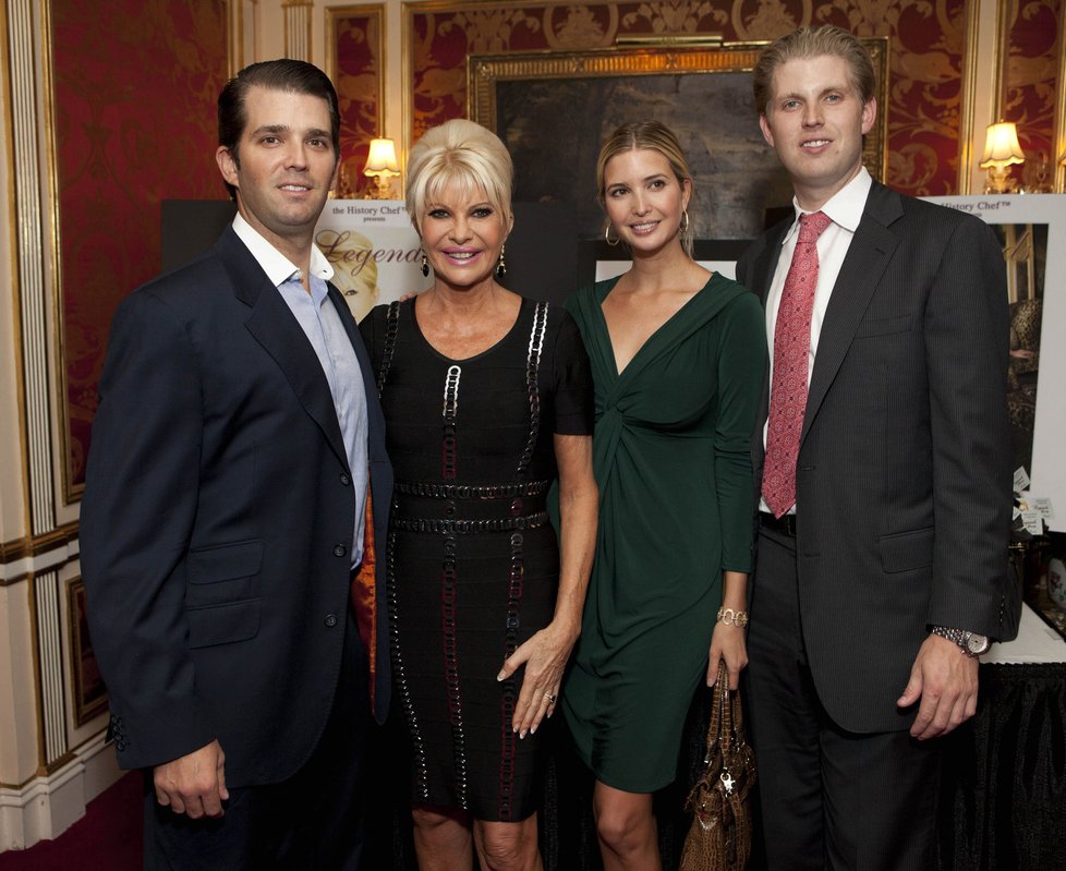 Ivana Trump s dcerou Ivankou