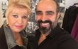 Ivana Trump s kadeřníkem Ivana Trump s kadeřníkem