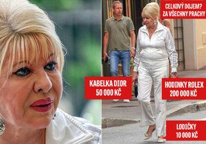 Ivana Trump děsí v ulicích St. Tropez v teplákovce s doplňky za statisíce