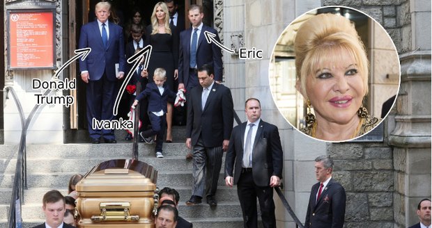 Kdo byl kdo na pohřbu Ivany Trumpové?