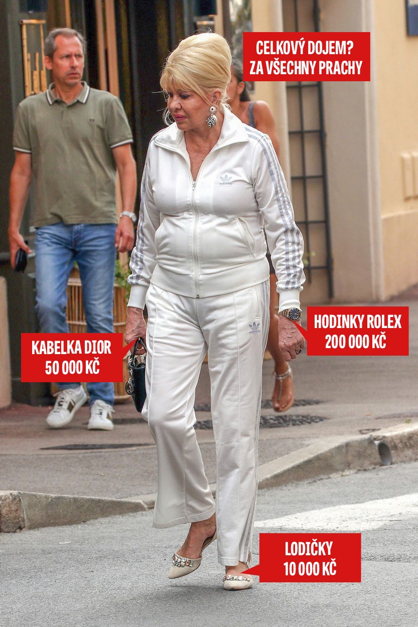 Ivana Trump se v St. Tropez vymódila skutečně nevídaně