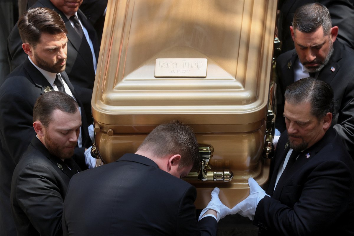 Pohřeb Ivany Trumpové