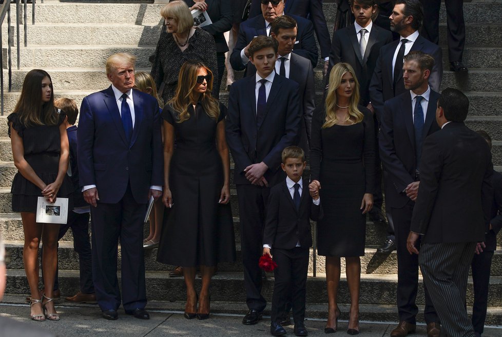 Pohřeb Ivany Trumpové