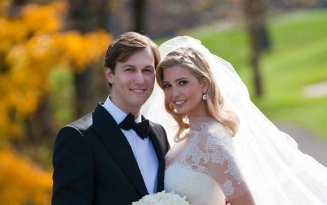 Svatební foto Ivanky a Jareda z října 2009.