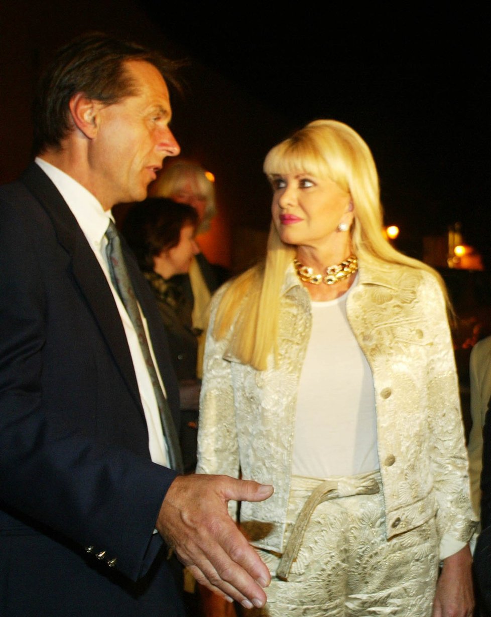 Ivana Trumpová a Riccardo Mazzucchelli