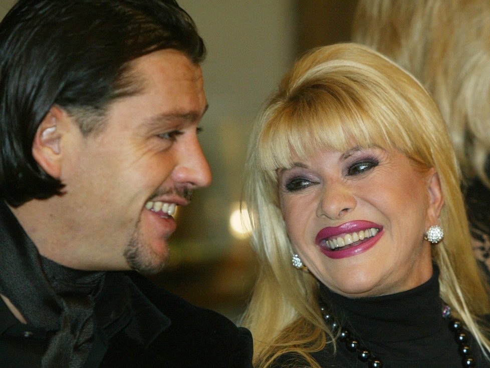 Ivana Trumpová a Rossan Rubicondi