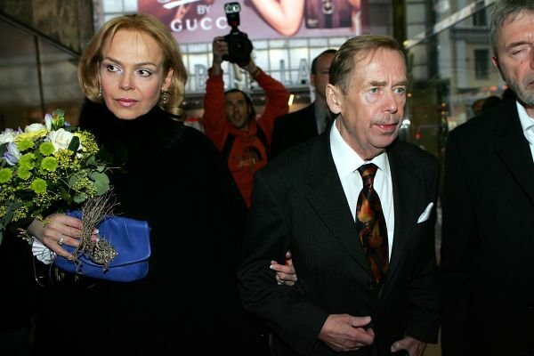 Dagmar Havlová a Václav Havel