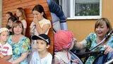 První dáma v azylovém domě: Děti rozesmály Zemanovou!